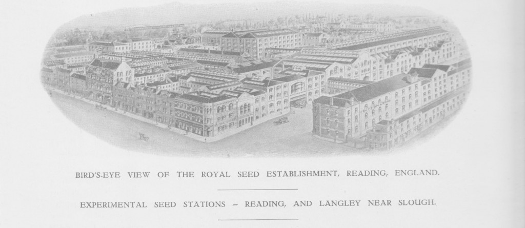 Suttons Seeds Buildings at Reading