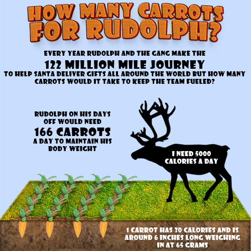How many carrots Infographic