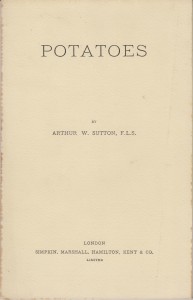Potatoes By Arthur W. Suttons 1895