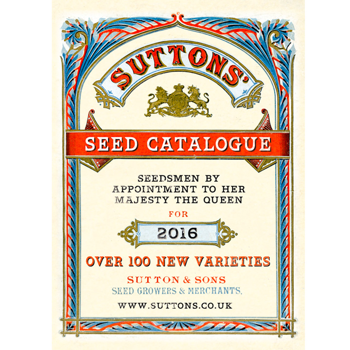 2016 Suttons Seed Catalogue