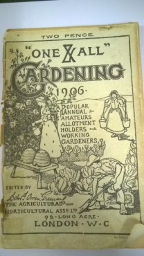 1906 Cottage Garden Advice