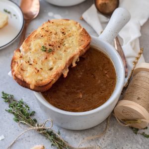 Fransk løgsuppe