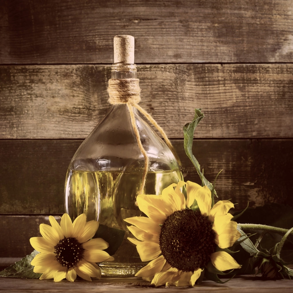 Sunflower's golden history of sunflower oil.