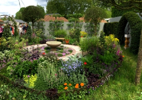 RHS Virtual Chelsea Flower Show 2021 garden display