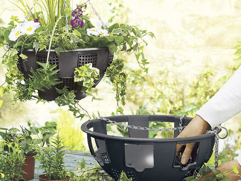 Easy Fill Hanging Baskets from Suttons