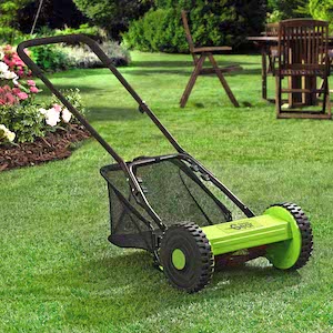 Manual Push Roller Lawn Mower from Suttons - In your garden in May