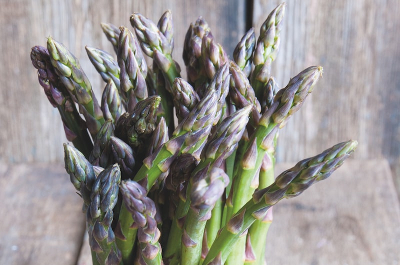 Harvested tops of Asparagus Seeds ‘F1 Ariane’ from Suttons