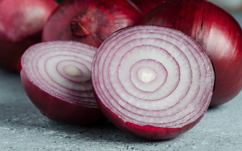 Onion sets ‘Red Ray’ from Suttons