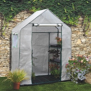 Garden Grow Premium Portable 6 Shelf Greenhouse & Cover from Suttons
