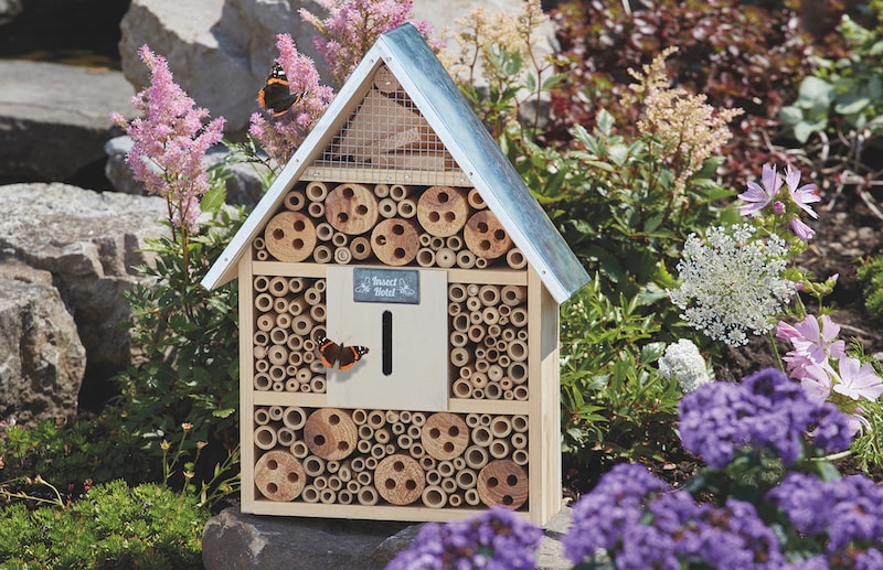 Wooden insect hotel from Suttons