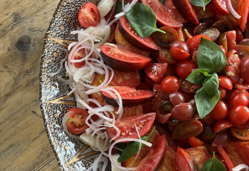 Summer coucous and tomato salad from Rob Smith