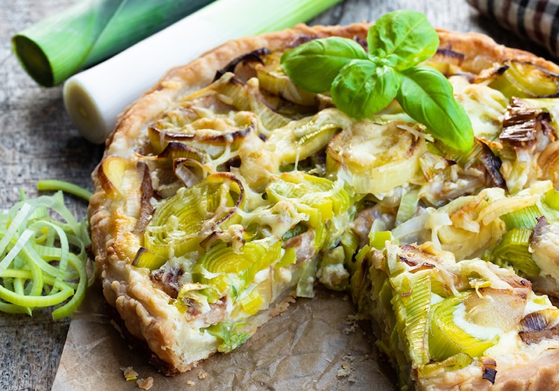 leek tart 